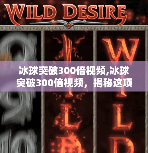 冰球突破300倍视频,冰球突破300倍视频，揭秘这项运动的惊人速度