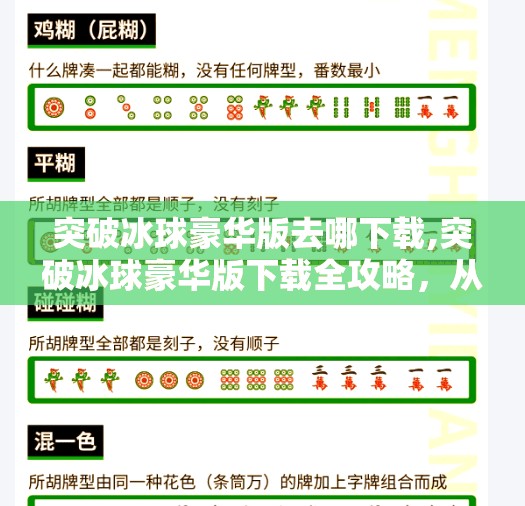 突破冰球豪华版去哪下载,突破冰球豪华版下载全攻略，从官方渠道到避坑指南，一文搞定！